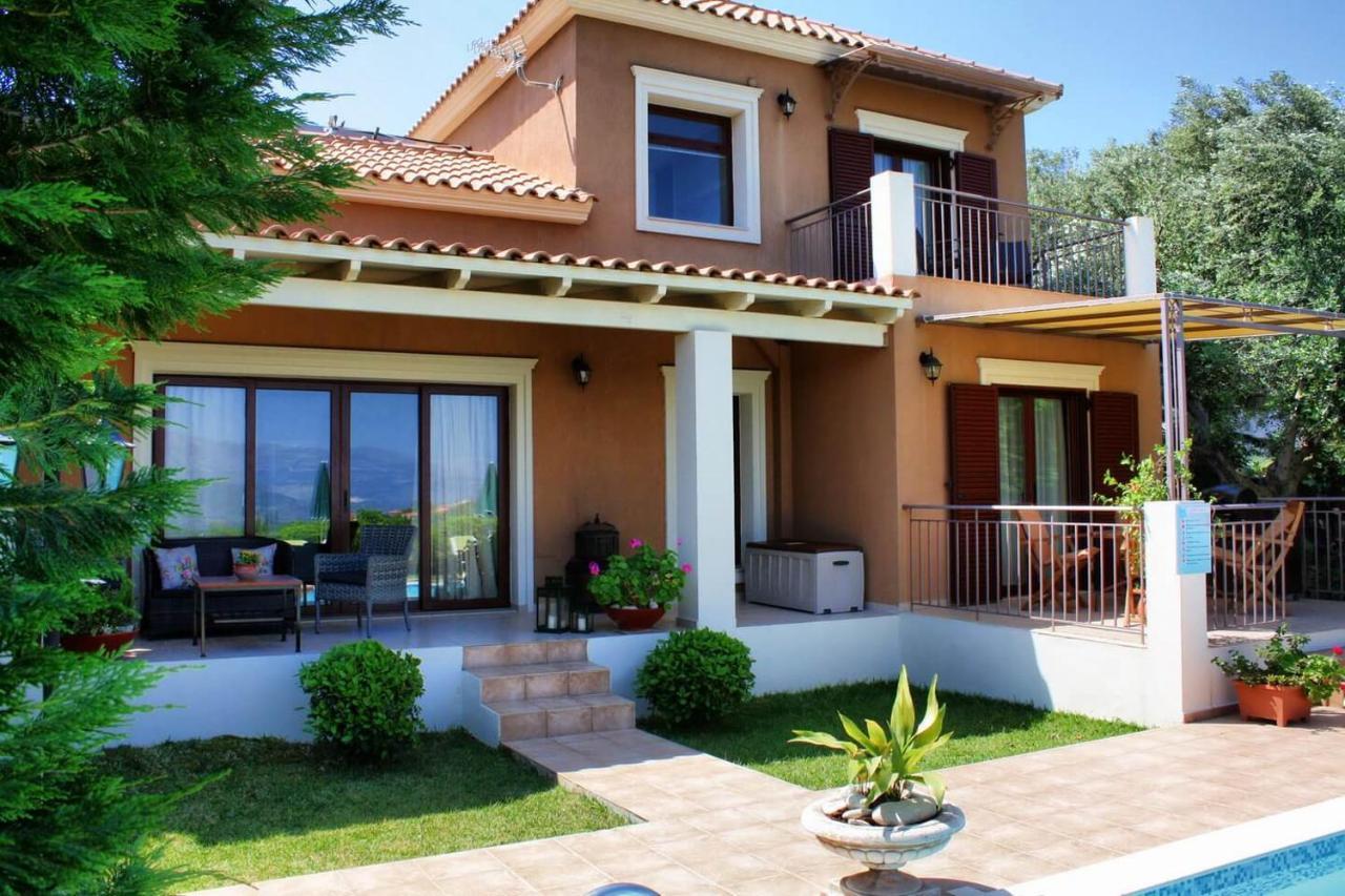 Traditional Villa Mandola Livathos  Exteriör bild